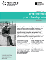 Prepre?evanje ponovitve depresije